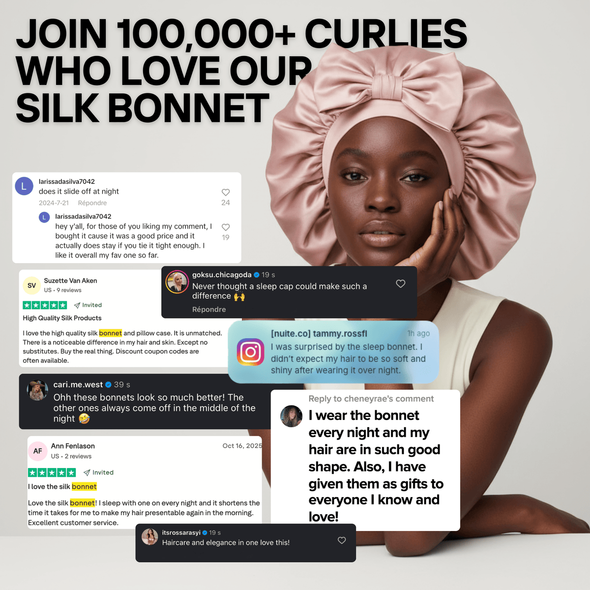 Large Silk Bonnet - Mint Green - THE SILK BONNET®